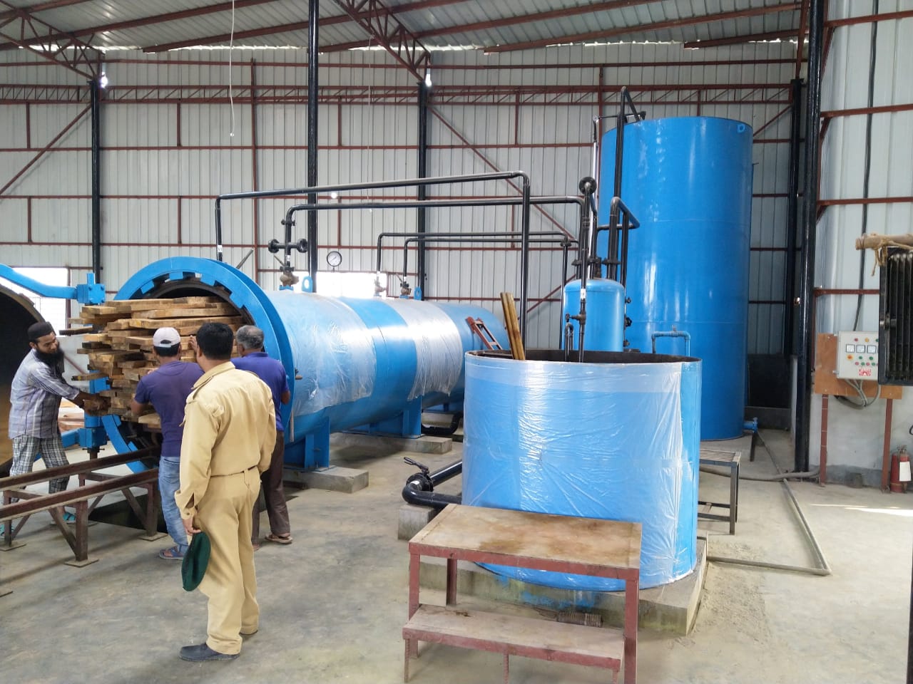 Woodworth Vacuum Pressure Impregnation Plant